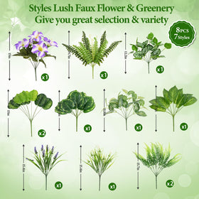 Livole porch decor outdoor setup demonstrates flexible stems for creative layouts.