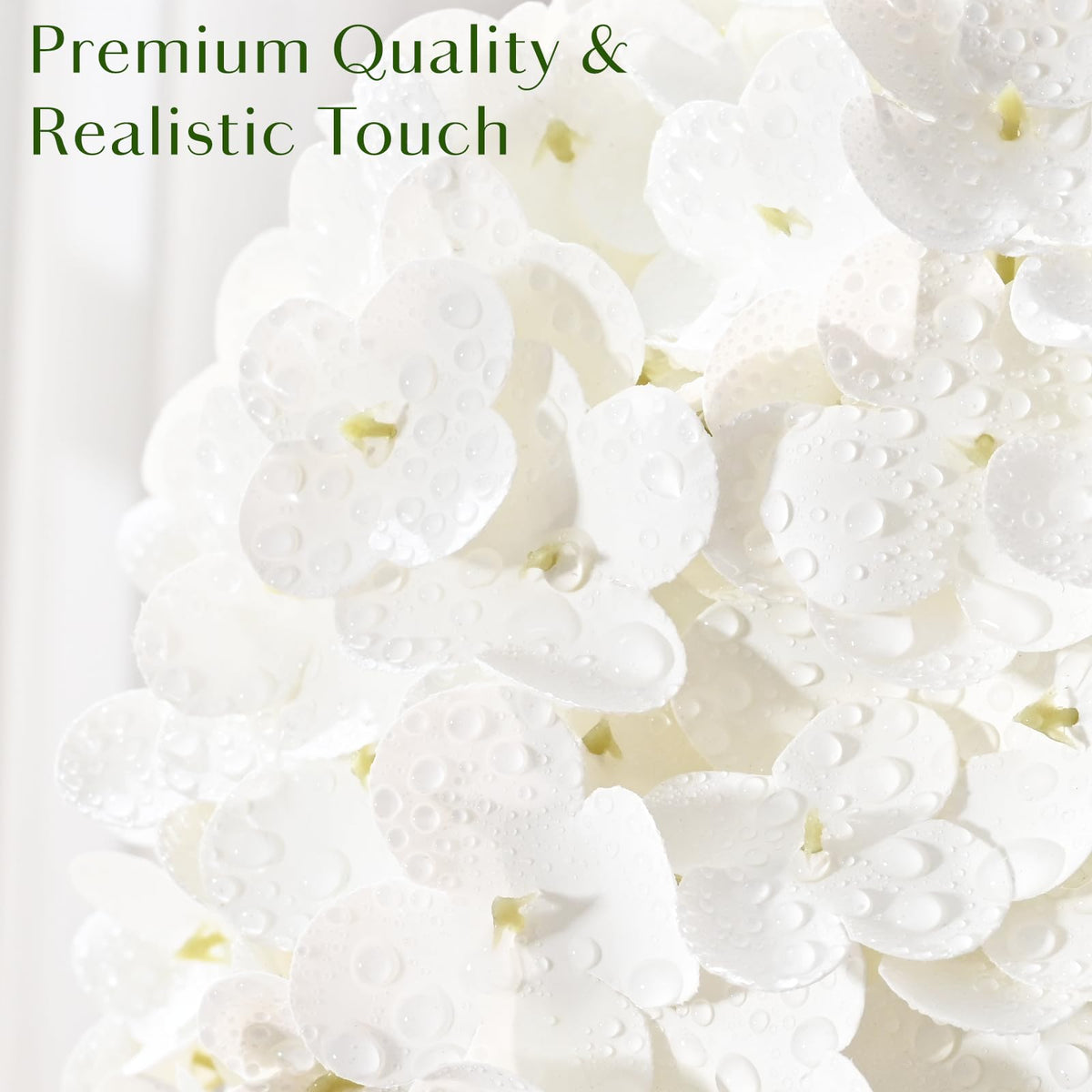 Livole soft real touch latex petals for authentic garden feel