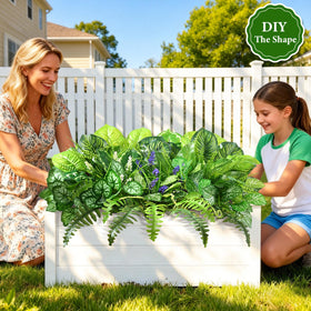Livole UV-resistant outdoor plants withstand sun without fading over time.