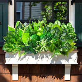 Livole wheat grass artificial plant: textured greenery for garden accents.