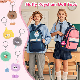 LiYiQ plush keychain style 4; hypoallergenic plush for safe, everyday fun.