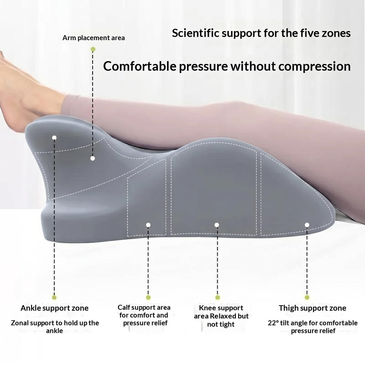 LizhSynergy phone-browsing pillow keeps devices easy to reach with relaxed shoulders