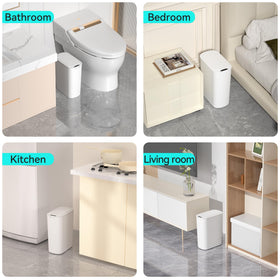 LJIACLEA bedroom trash bin blending with modern decor