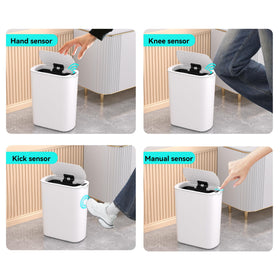LJIACLEA kitchen trash bin designed for touchless waste management