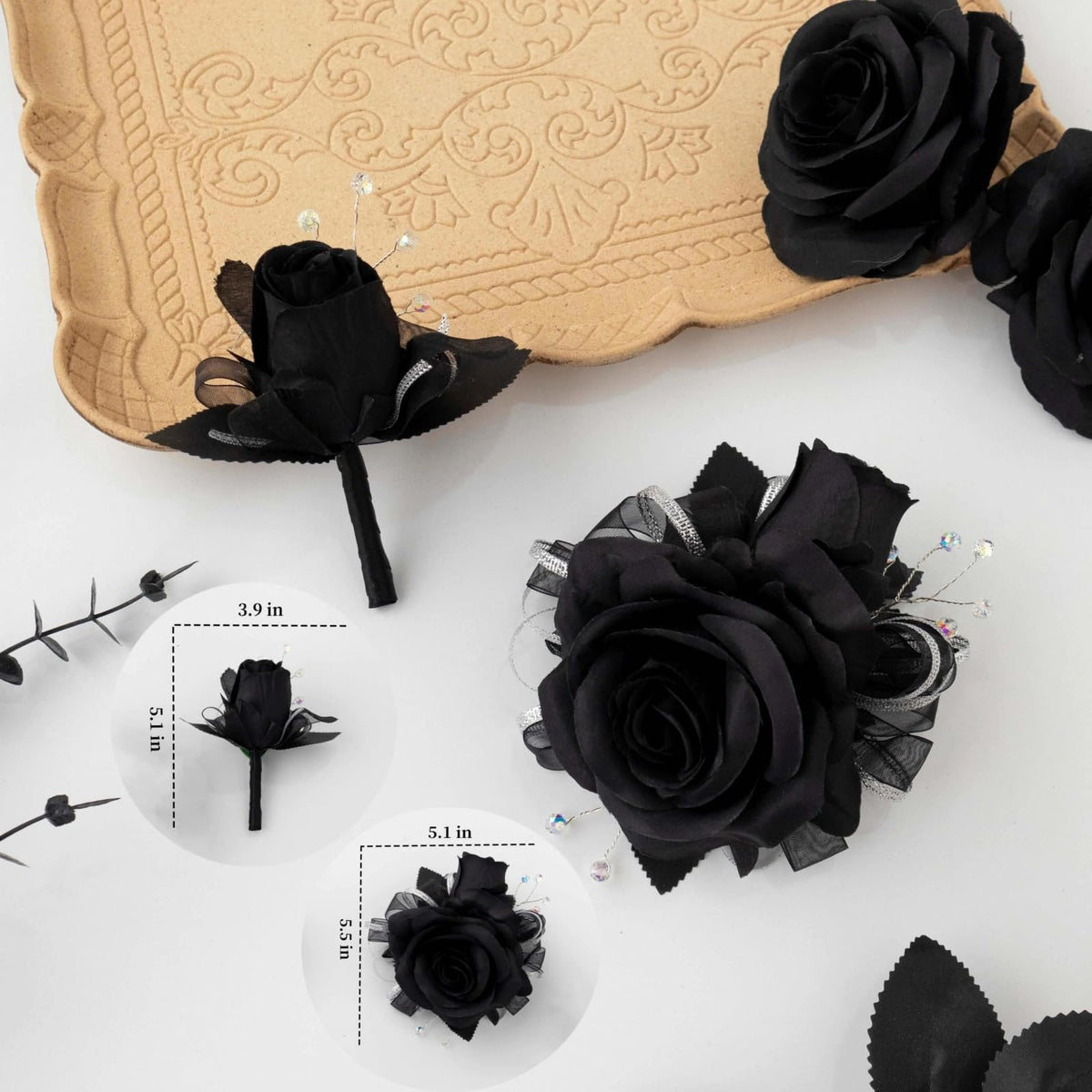 LKBK wedding, prom or homecoming decor with coordinated set.