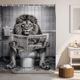 LKFBSC dorm and hotel bathroom curtain setup for shared spaces.