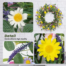 LLZLL full assembly view of the wreath for versatile styling