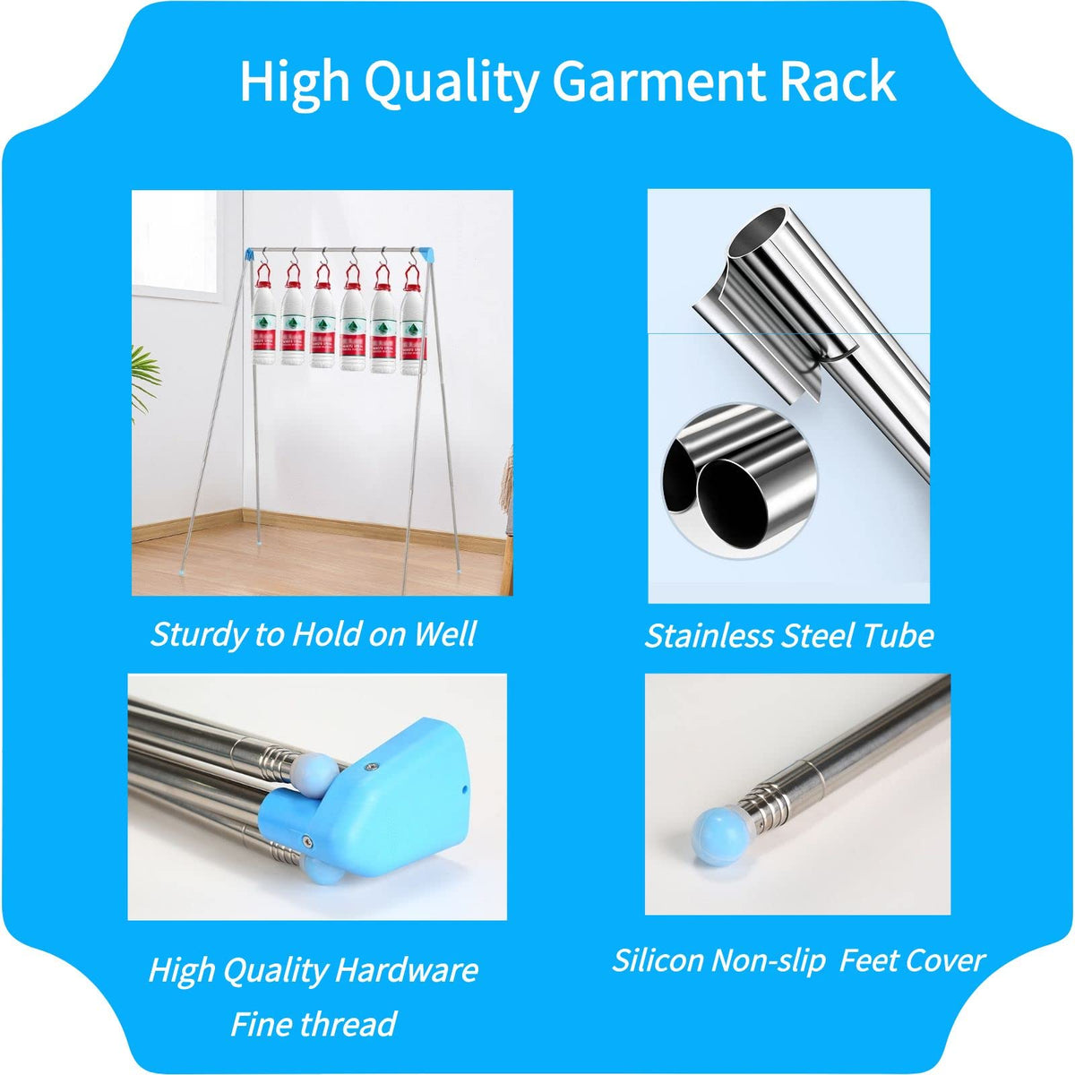 Lmaray easy setup without tools enables quick assembly in camps or hotel rooms