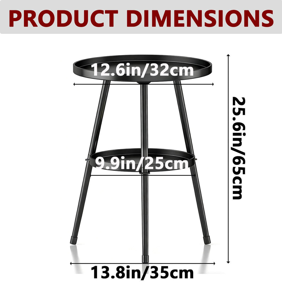 LMGVRZK versatile table suitable for indoor and outdoor use.