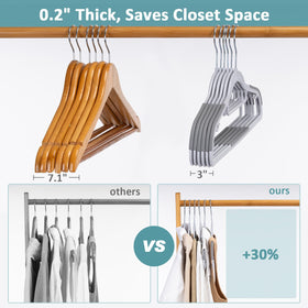 LMTrystFit extra bars for belts, scarves, and ties organization.