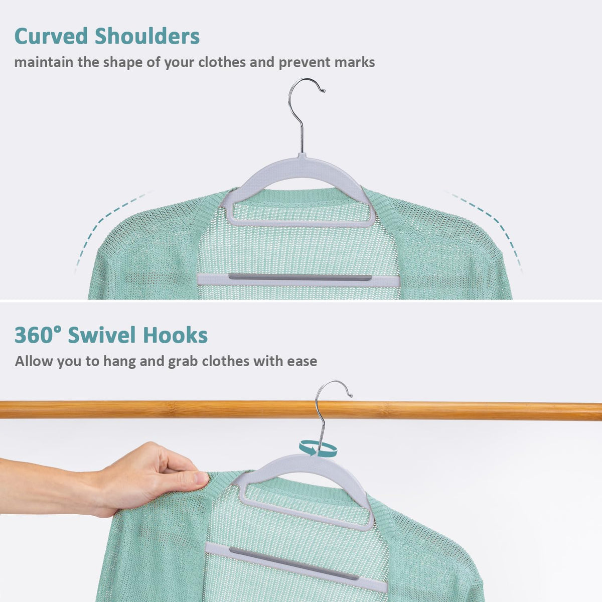 LMTrystFit slim 0.2 inch profile optimizes wardrobe space.