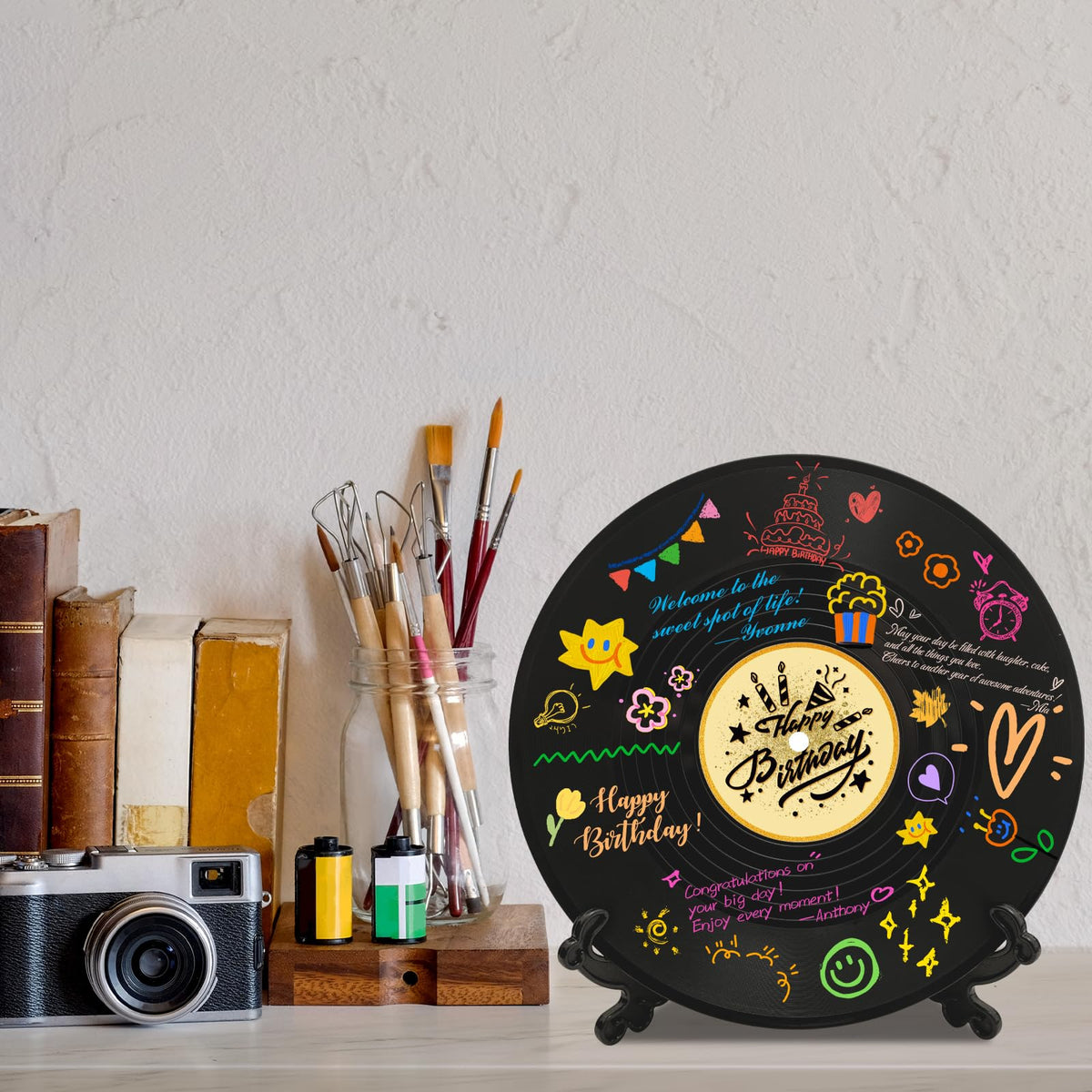 LMVIYAN retro decor piece suitable for living room or office