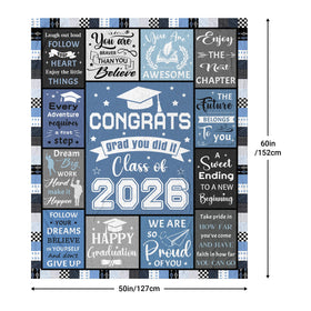 LNKRFRPA care label on blanket, machine washable for easy cleaning.