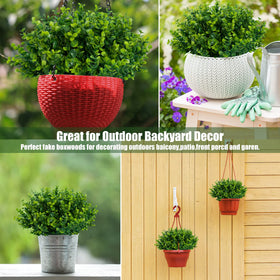 Lnoicy wedding decor boxwood ornaments—elegant event embellishments