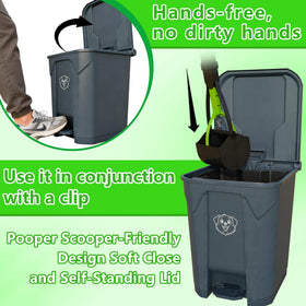 LNYBJS included 200 heavy-duty bags for immediate cleanup.