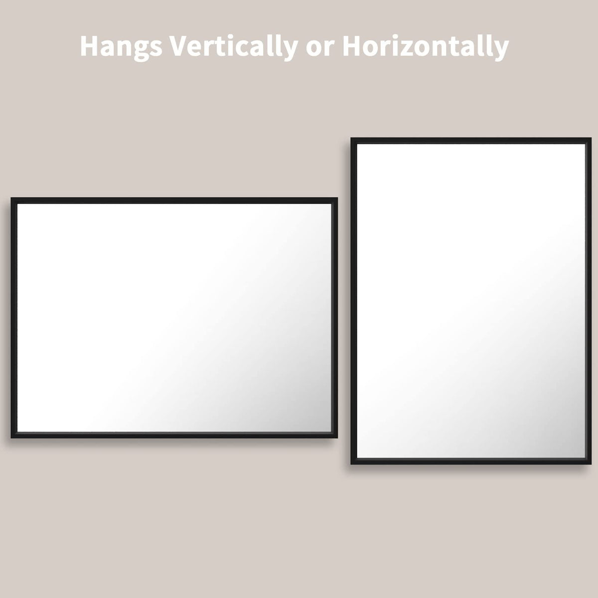 LOAAO easy install hardware included for quick mounting