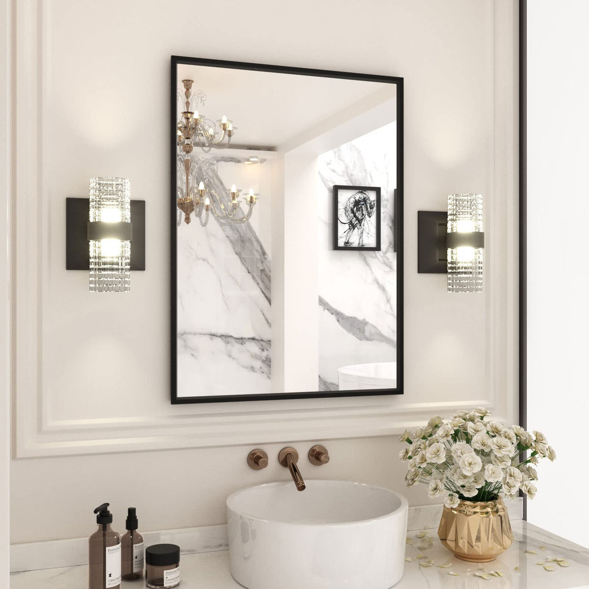 LOAAO wall-mount Z-bar brackets for versatile vertical or horizontal hanging