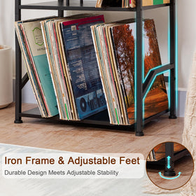 LOAKEKEL 29inch height makes a versatile side table for lamps