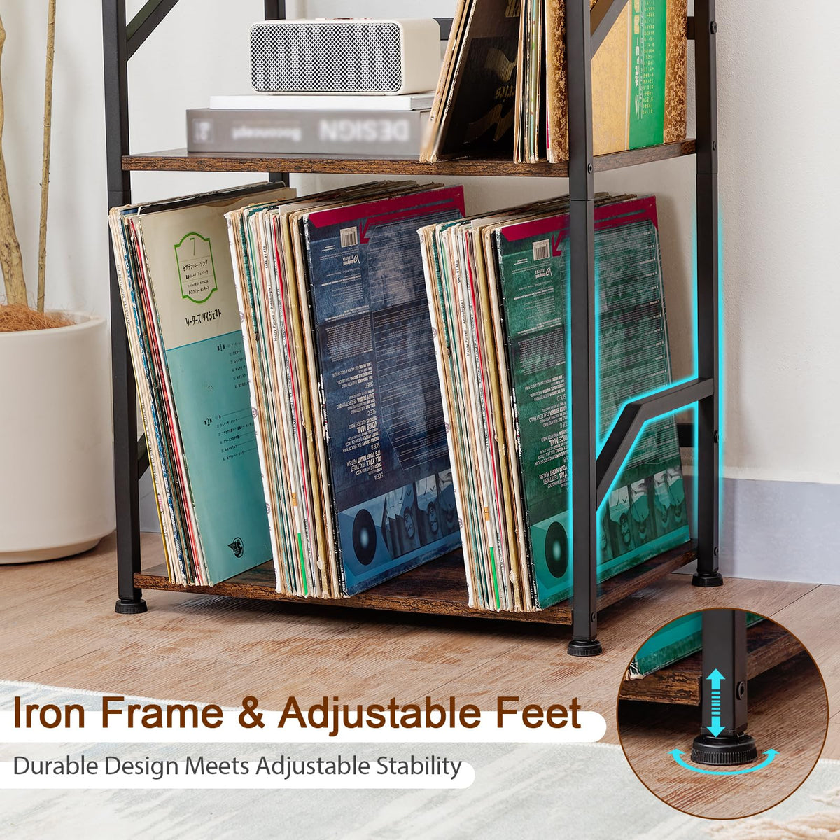 LOAKEKEL multi-room side table for living room and bedroom versatility