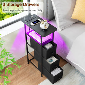 LOAKEKEL two tables arranged in a living room for compact styling