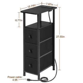 LOAKEKEL three-drawer private storage keeps sundries organized