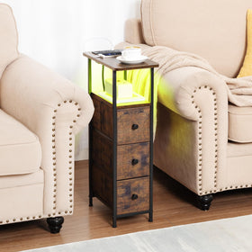 LOAKEKEL wood-top finish adding warm rustic charm to any room