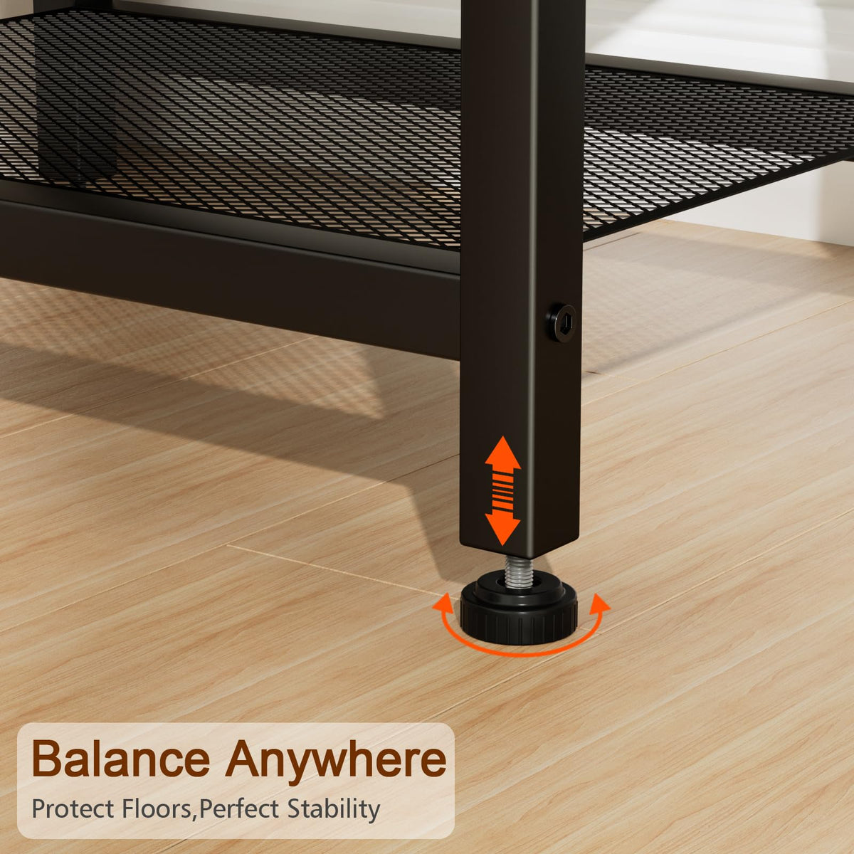 LOAKEKEL nightstand charging station closeup for easy bedside access