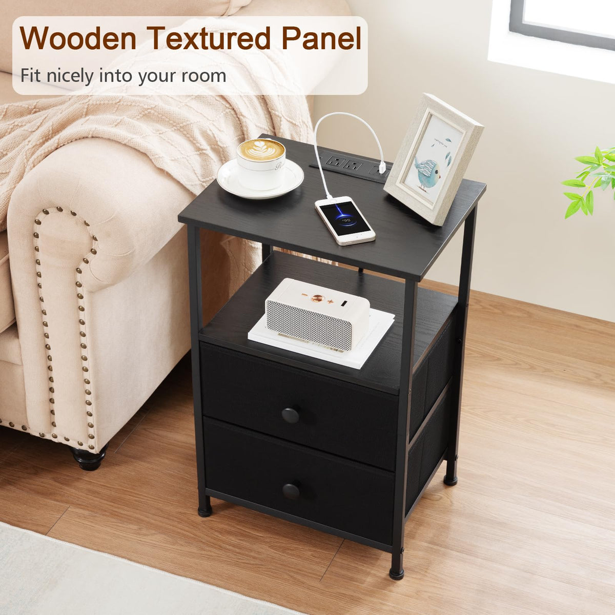 LOAKEKEL nightstand makes a thoughtful gift for dorms and cozy spaces