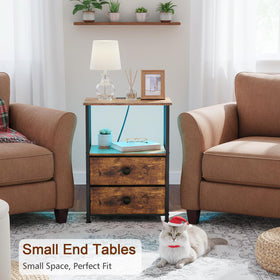 LOAKEKEL Particle board and metal construction for sturdy, lightweight design.