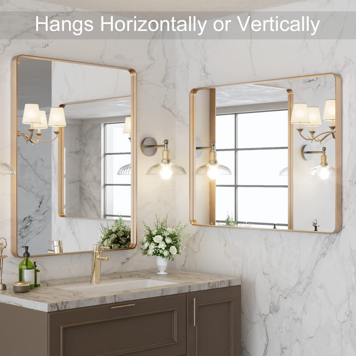 LOAAO explosion-proof membrane keeps the mirror secure during daily use.