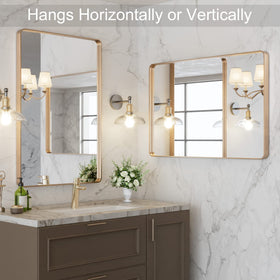 LOAAO versatile placement suits bathrooms, bedrooms, entryways, and living spaces.