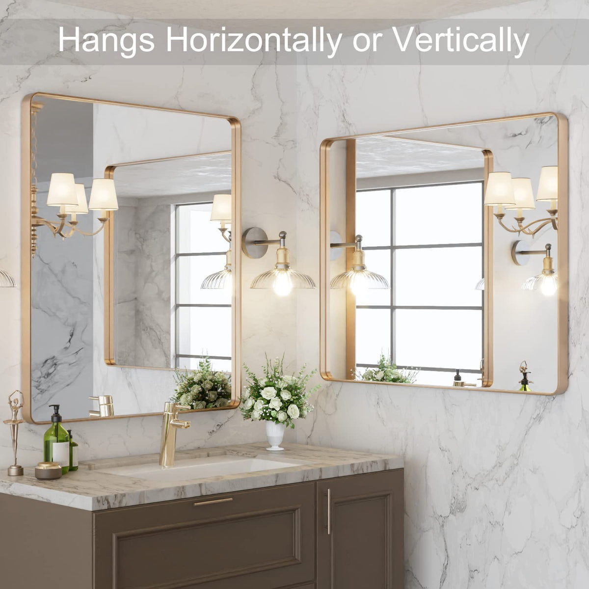 LOAAO Z-bar brackets enable secure horizontal or vertical hanging.