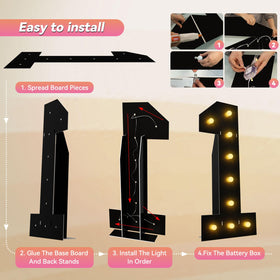 LOBOOM foam board pre-cut panels for quick setup