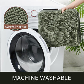 LOCHAS machine-washable rug stays fresh after frequent washes