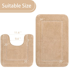 LOCHAS non-slip backing keeps rug in place on floors