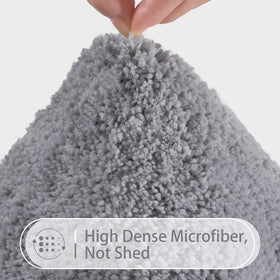 LOCHAS machine washable rug set simplifies maintenance at home.