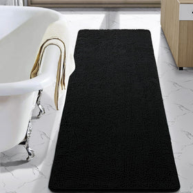 LOCHAS luxury bath rug 24x60 showcases plush hotel-like comfort for feet.