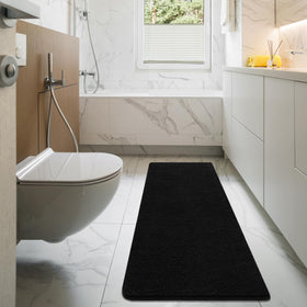 LOCHAS oversized bath runner spans wide spaces for seamless coverage.
