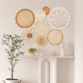 Versatile display trays and wall art with LOCS MICRAI baskets.