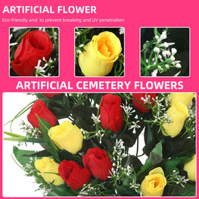 Lodou weatherproof grave decor designed for outdoor memorial use.