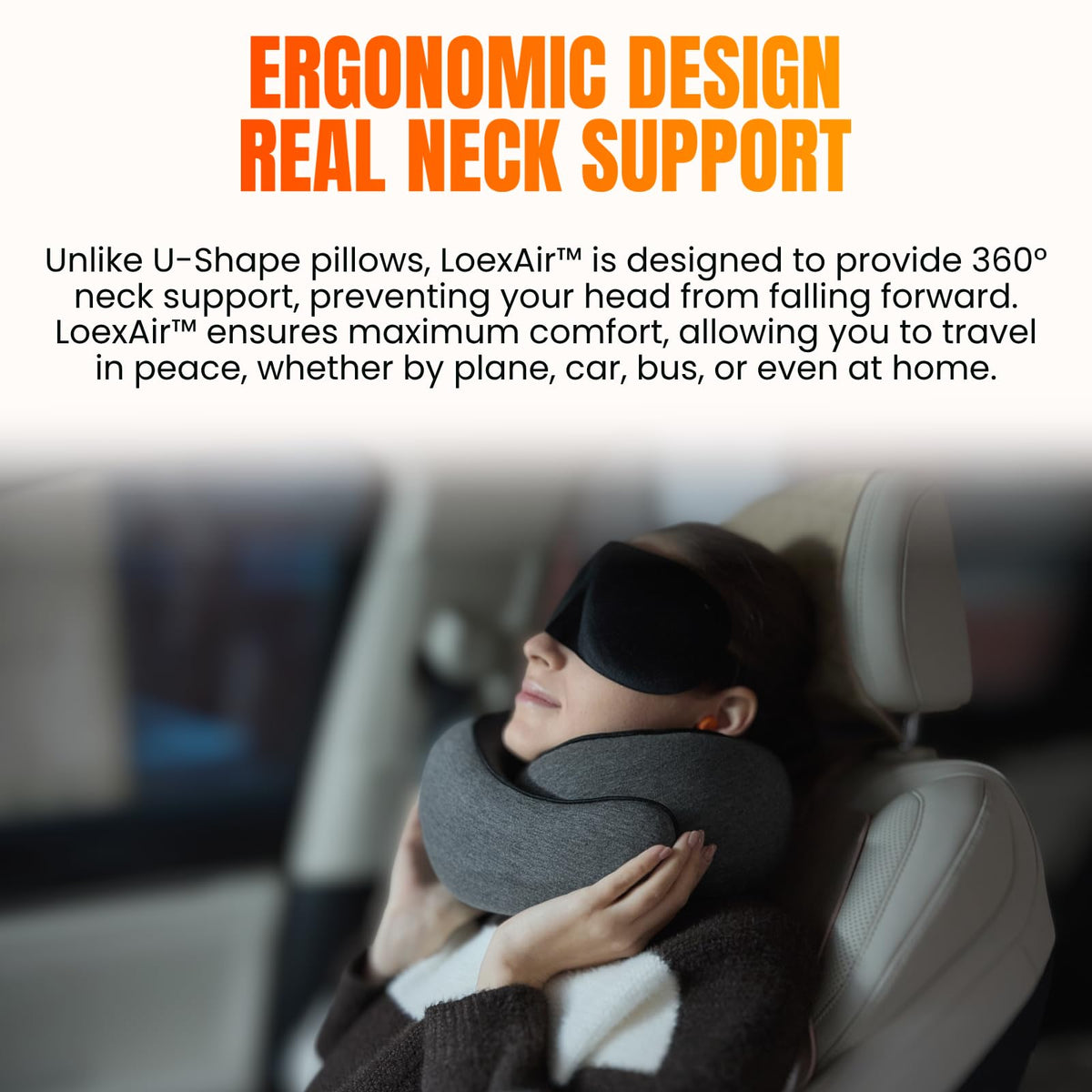 LOEXAIR Adjustable tightness feature for a personalized fit