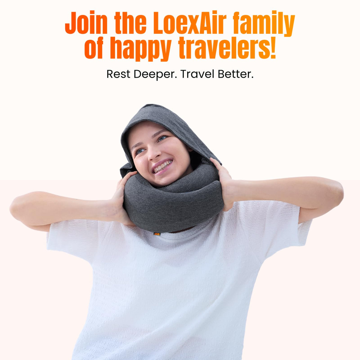 LOEXAIR Gift-ready travel pillow presentation for gifting