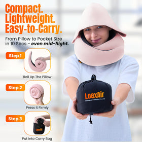 LOEXAIR Pure cotton fabric provides soft, breathable comfort against skin.