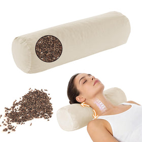 LOFE Buckwheat Pillow with adjustable height for personalized neck support.
