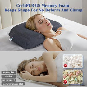 LOFE inner pillowcase protects memory foam during adjustments and extends lifespan.