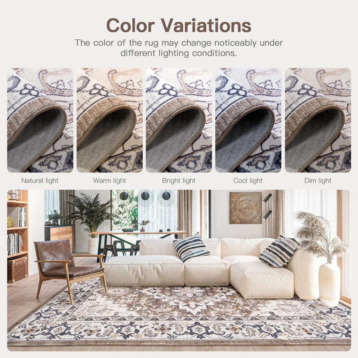 Lofus neutral grey and white palette coordinates with many interiors