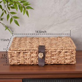 LOHONER decorative box on a coffee table enhances decor with subtle height and organization.