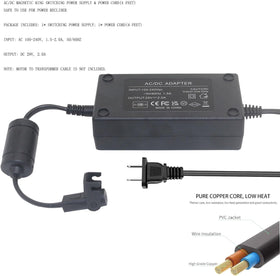 Lojiraz 29V 2A recliner power supply delivers stable DC power for smooth operation.