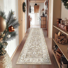 LOKHOM neutral beige-brown tone complements a wide range of decor.