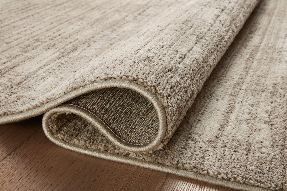 Loloi Darby rug high-low ribbing adds tactile dimension to spaces.